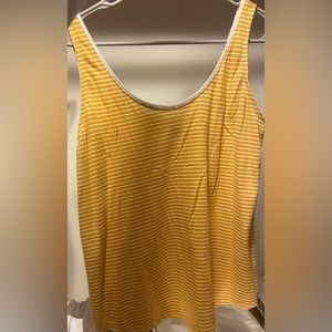 Yellow Old Navy tank